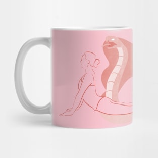 Yoga Pose Cobra Pose Yogi Gift Gym Clothes Fitness Mug